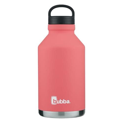Bubba 64 oz. Stainless Steel Rubberized Wide Mouth Growler - Electric Berry