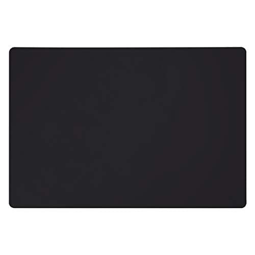 Gartful Silicone Mats for Kitchen Counter, Large Silicone Countertop Protector 25" by 17", Nonskid Heat Resistant Desk Saver Pad, Multipurpose Mat, Placemat, Black