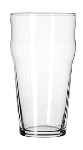 Libbey 14806HT Heat Treated Glass, English Pub Series, 16 oz., 6" Height, 3.25" Width, 6" Length, Large, Clear (Pack of 36)