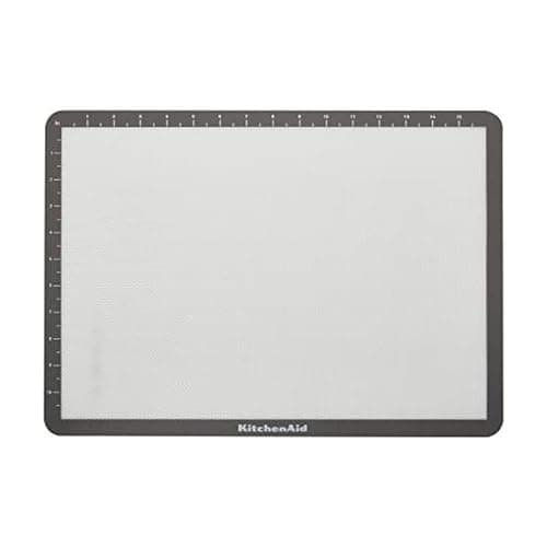 KitchenAid Silicone Large Baking Mat, 12x17-Inch, Gray