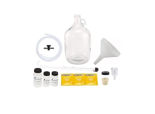 North Mountain Supply 1 Gallon Mead Making Kit with Instructions Included - Only Honey and Bottles Required