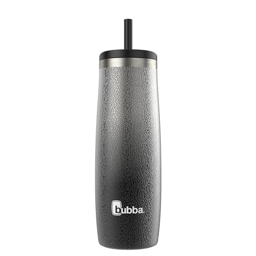 Bubba Radiant Stainless Steel Growler Simple Lid 64oz, Rubberized Water Bottle, Medium, Scuba