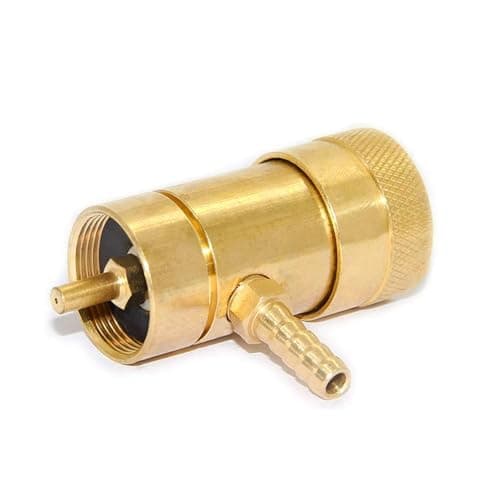 NICOLEKAY Oxygenation Kit Oxygen Regulator for Brewing, Oxygen Valve for Disposable Tanks this Valve for an H2O MAPP bottle for brewing beer