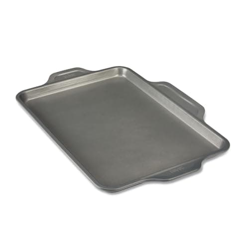 All-Clad Pro-Release Nonstick Bakeware Half Sheet Pan 11.5x17 Inch Oven Broiler Safe 450F Half Sheet, Cookie Sheet, Muffin Pan, Cooling & Baking Rack, Round Cake Pan, Loaf Pan, Baking Pan, Grey