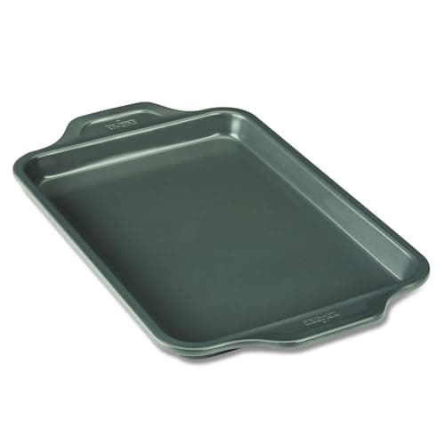 All-Clad Pro-Release Nonstick Bakeware Quarter Sheet Pan 13x9 Inch Oven Safe 450F Half Sheet, Cookie Sheet, Muffin Pan, Cooling & Baking Rack, Round Cake Pan, Loaf Pan, Baking Pan Grey
