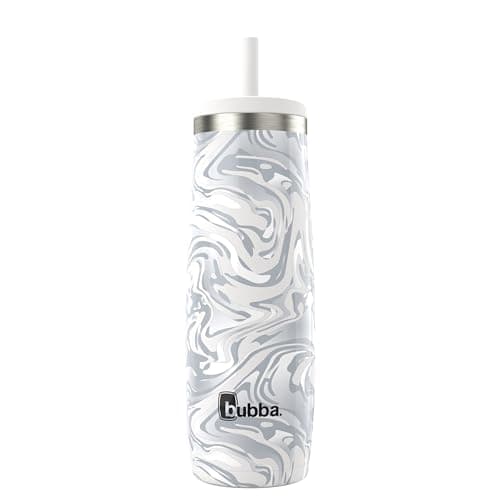 Bubba Radiant Stainless Steel Growler Simple Lid 64oz, Rubberized Water Bottle, Medium, Scuba
