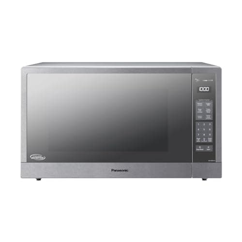 Panasonic Microwave Oven, Stainless Steel Countertop/Built-In Cyclonic Wave with Inverter Technology and Genius Sensor, 2.2 Cu. Ft, 1250W, NN-SN97JS (Silver)