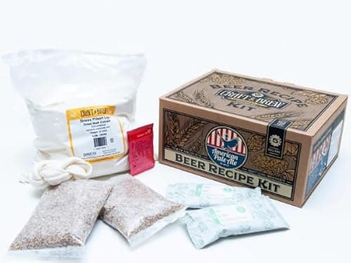 Craft a Brew - Beer Recipe Kit - American Pale Ale - Home Brewing Ingredient Refill - Beer Making Supplies - Includes Hops, Yeast, Malts, Extracts - 5 Gallons