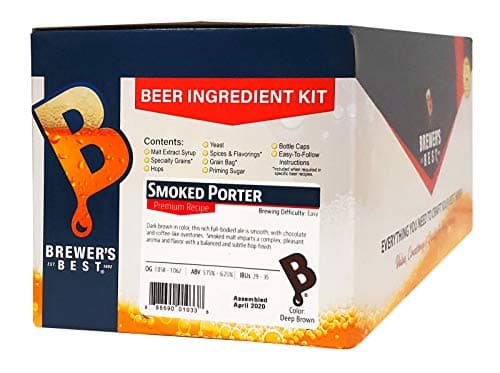 Brewers Best - 1033 - Home Brew Beer Ingredient Kit (5 gallon), (Smoked Porter) Brown