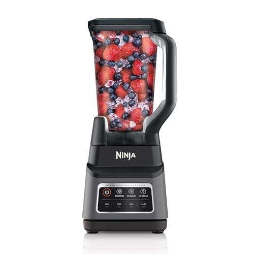 Ninja Professional Plus Blender | Max Power Smoothie Blender, Ice Cream Maker, Frozen Drink Mixer & Margarita Machine | 3 Auto IQ™ Presets, 1400 W, 72oz Total Crushing Pitcher | Dark Grey, BN701