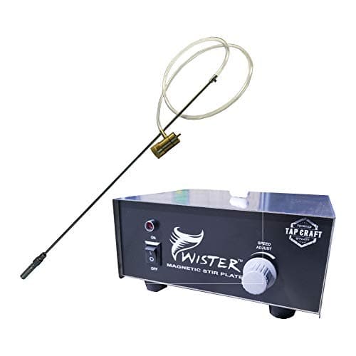 TAPCRAFT Twister Stir Plate And Oxygenation Wand With Regulator Yeast Starter Kit