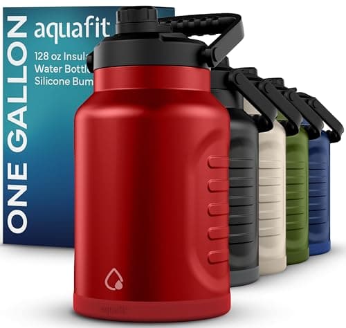 AQUAFIT 1 Gallon Insulated Water Bottle (Cold for 48 Hrs)