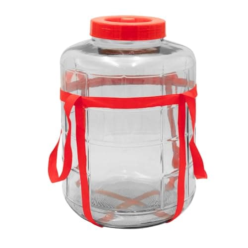 Kegco 6.5 Gallon Wide Mouth Glass Carboy Fermenter Homebrew Beer & Wine Making