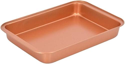 Nonstick Copper Baking Pan Ceramic Coated even cooking,Dishwasher and Oven Sfe-PTFE PFOA Free