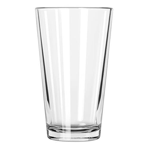 Libbey Pint Glass with DuraTuff Rim (1639HT), 16oz