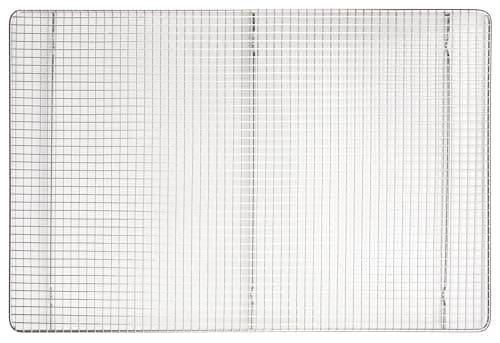 Winco Wire Sheet Pan Grate/Cooling Rack, Stainless Steel, Full Size