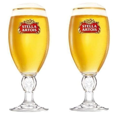 Stella Artois 500 ml Tulip Beer Glass - Set of 2