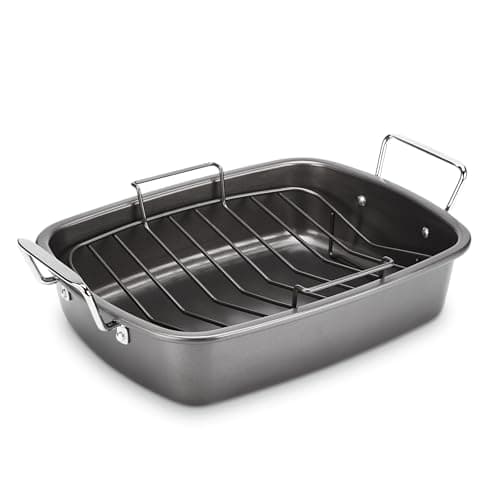 Cuisinart 16" x 12" Carbon Steel Non-Stick Roaster w/V-Rack