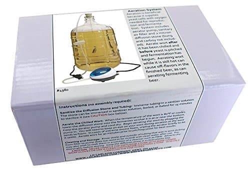 L.D.Carlson Company Complete Oxygenation System with Pump For Homebrew