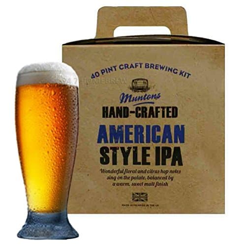Muntons Hand Crafted Range American IPA 40 Pints 23L 3kg Homebrew Beermaking