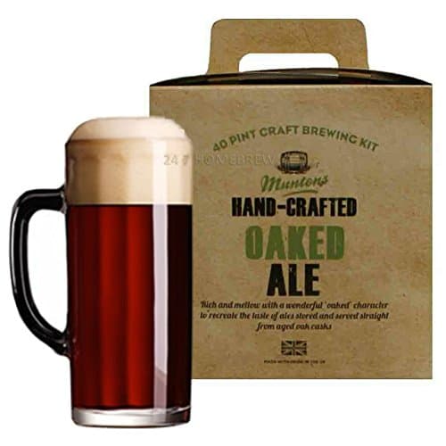 Muntons Hand Crafted Range Oaked Ale 40 pints 23L 3kg - Homebrew Beermaking