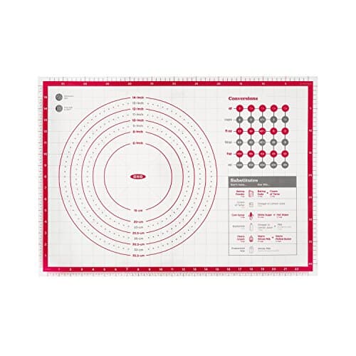 OXO Good Grips Non-Slip Silicone Pastry Mat with Built-In Measurements