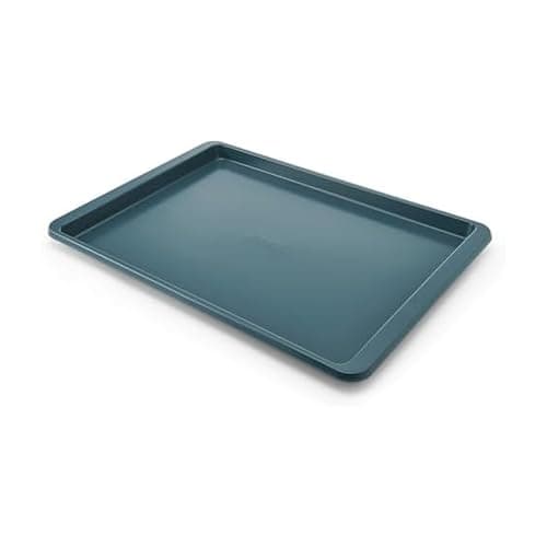 KitchenAid Nonstick Swiss Engineered Aluminized Steel Baking Sheet, Dishwasher Safe, Agave, 13x18 Inch
