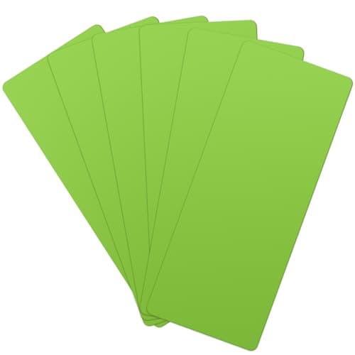 Suclain 6 Pieces Silicone Tray Mats Compatible with Harvest Right Freeze Dryer Freeze Dryer Accessories Medium Trays Drying Liners for Kitchen, 17.01 x 6.81 Inches/ 43.2 x 17.3 cm (Green)