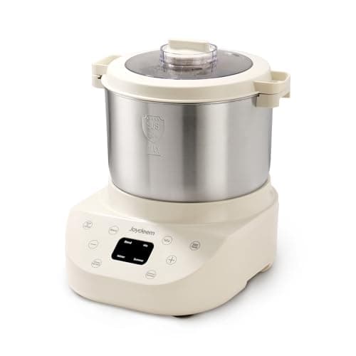 Joydeem Electric Dough Maker, 9.5Qt with Winter & Summer Fermentation, Dual Functions (MIX for Dough/Kneading, BLEND for Filling) - Ideal for Bread, Pizza, Roti, Dumplings, Sourdough, HMJ-A901