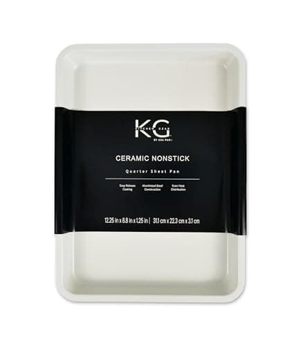 Kitchen Gear by USA Pan Nonstick Ceramic Quarter Sheet Baking Pan