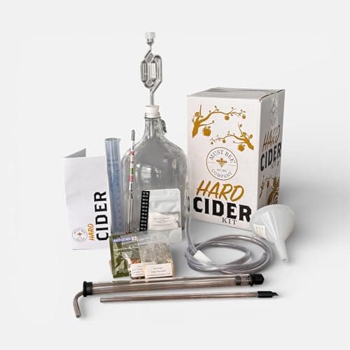 Deluxe Hard Cider Making Kit- Yields 1 Gallon of Hard Cider with reusable equipment. (Deluxe Hard Cider Kit)