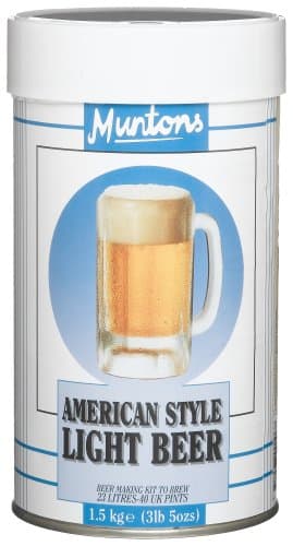 Muntons American Style Light Beer Making Kit, 53-Ounce Can