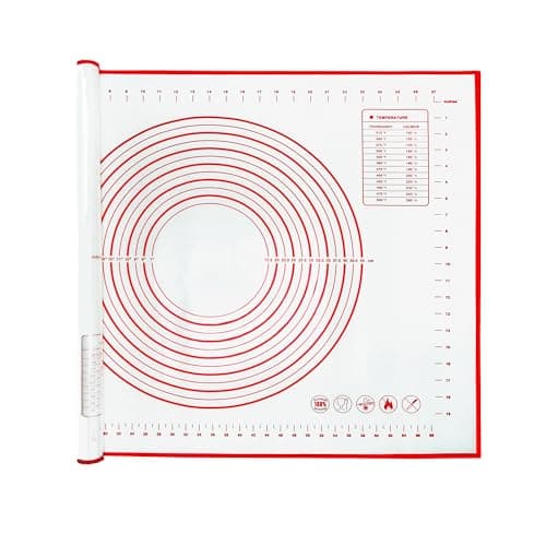 Extra Large 31.5'' x 24" Silicone Baking Mat for Rolling Dough & Pastry – Non-Stick, Heat-Resistant Kitchen Counter Protector – Dishwasher Safe, Easy Clean (XXL-31.5'' X 24'')