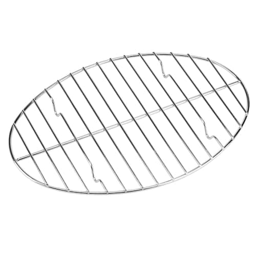 Oval roasting rack,Heavy-Duty Stainless Steel wire rack for roasting pan use,Great for Cooking,Dishwasher Safe & Non-Toxic (12.4inch*8.5inch)