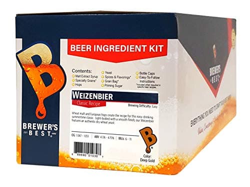Northern Brewer - Dunkelweizen German Dark Wheat Extract Beer Recipe Kit - Makes 5 Gallons