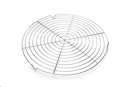 Fox Run Round Cooling Rack, Iron/Chrome, 13-Inch