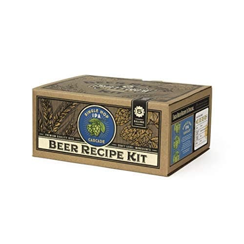 Craft a Brew - Beer Recipe Kit - Single Hop IPA-Cascade - Home Brewing Ingredient Refill - Beer Making Supplies - Includes Hops, Yeast, Malts, Extracts - 5 Gallons