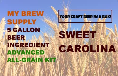 Sweet Carolina ALL GRAIN 5 gal Beer Home brew Ingredient Kit