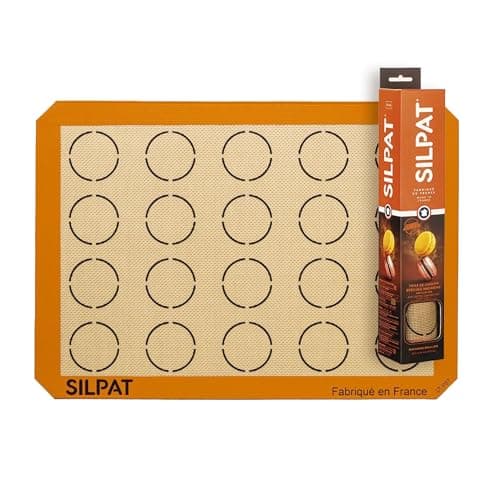 Silpat The Original Perfect Macaron Non-Stick Silicone Baking Mat, 11-5/8" x 16-1/2"