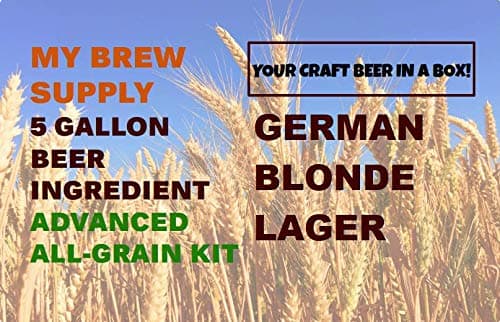 German Blonde Lager Advanced Homebrew All Grain Beer Ingredient Kit By My Brew Supply